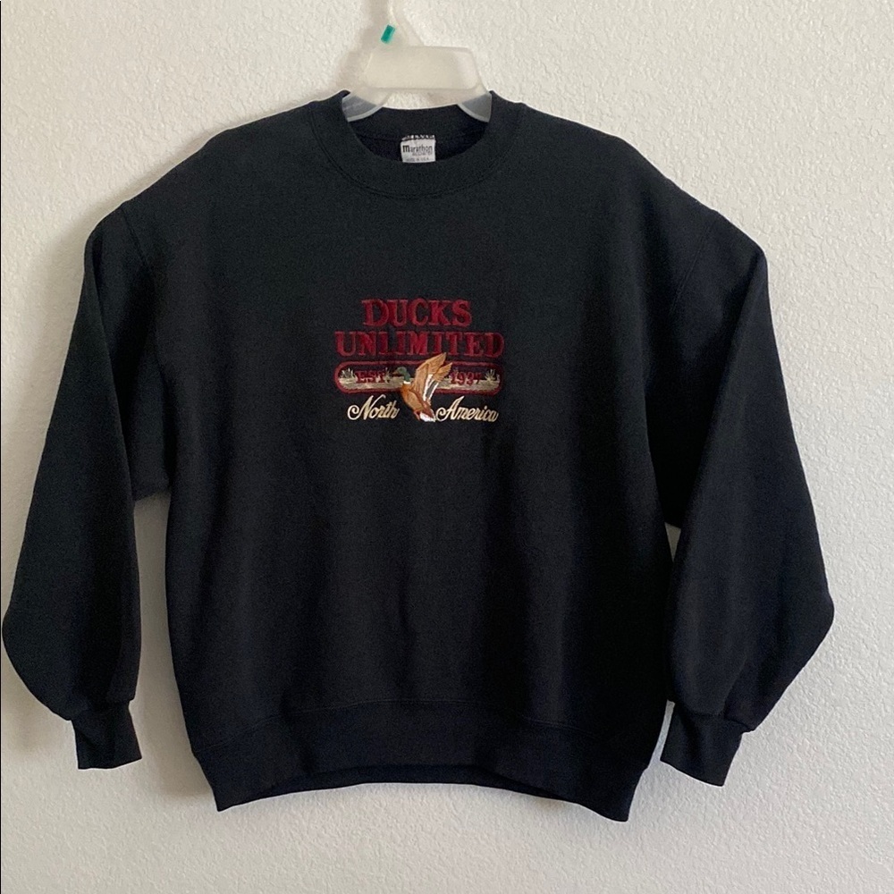 Ducks Unlimited Men’s Vintage Sweatshirt by Marathon Apparel Size L. Made in USA